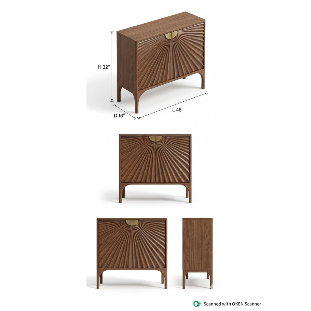 Arch Pattern Cabinet