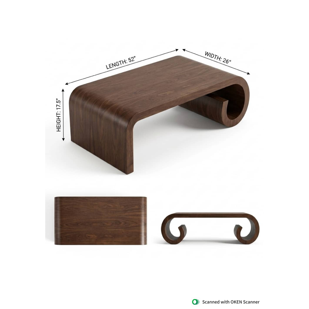 Infinity Curve Coffee Table