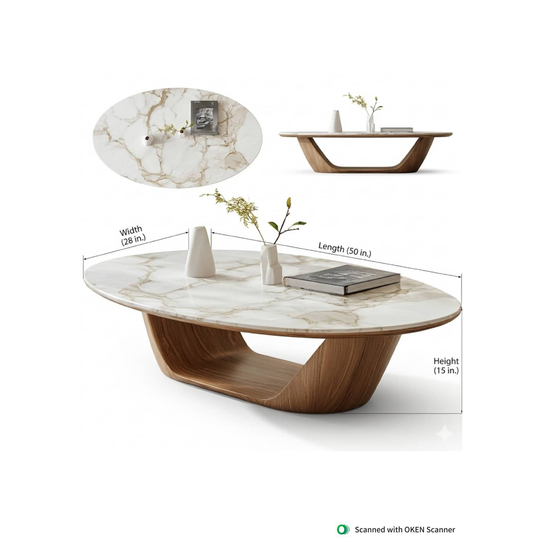 Marble Luxe Coffee Table