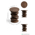 Twist Tower Side Table